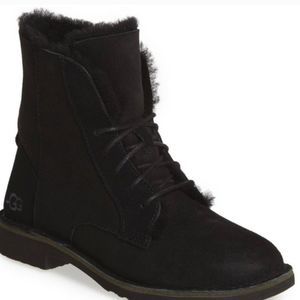 Ugg Quincy Suede Fold-Over Boots
